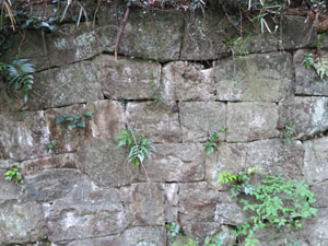 石積みの擁壁